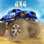 offroad monster truck racing - free monster car 3d android application logo